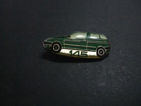 Alfa Romeo 145 Italiaans automerk groen model